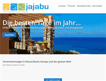 Tablet Screenshot of jajabu.com